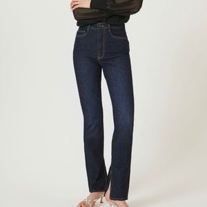 Pilcro and the letterpress split straight jeans size 27